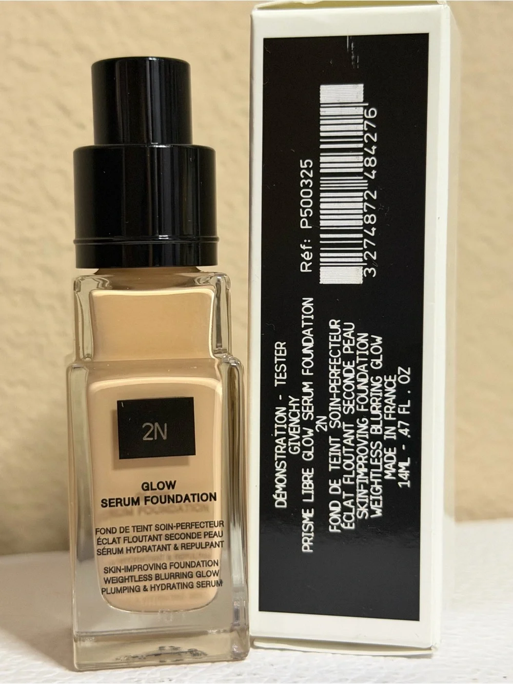 2N-Givenchy Prisme Libre Glow Serum Foundation - TESTER 15ml new